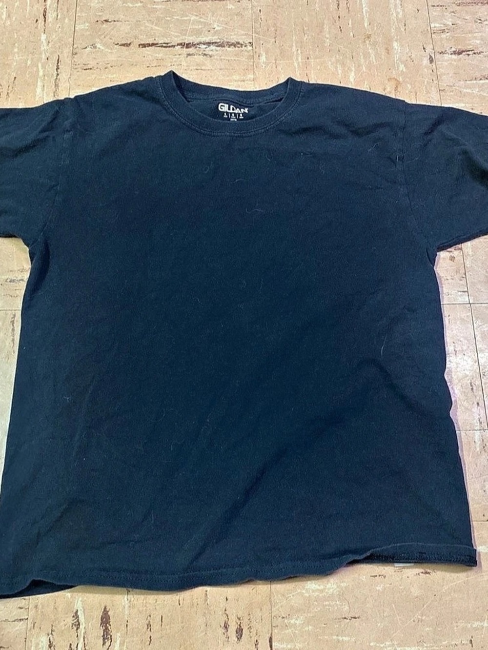 Gildan Heavy Cotton T-Shirt Men'Small Blue Tee Size Small